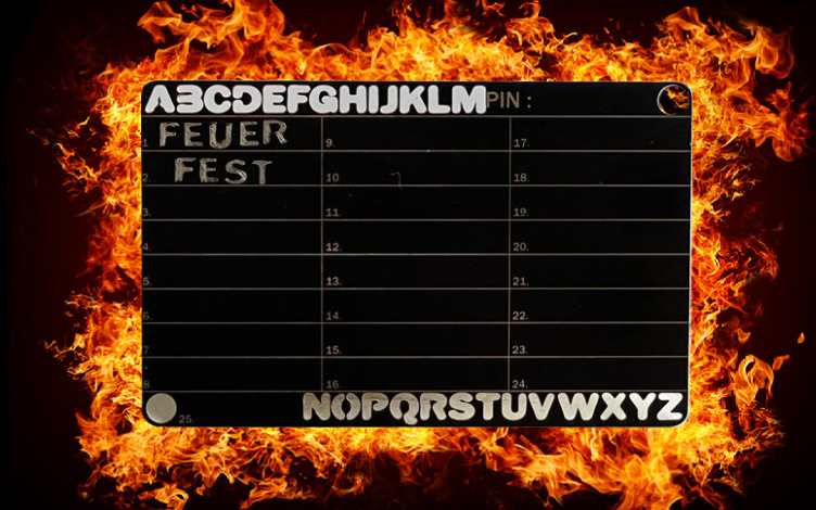Steelwallet feuerfest