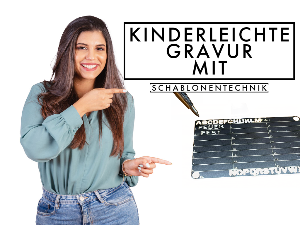 Seedphrase sichern mit einfacher Schablonengravur